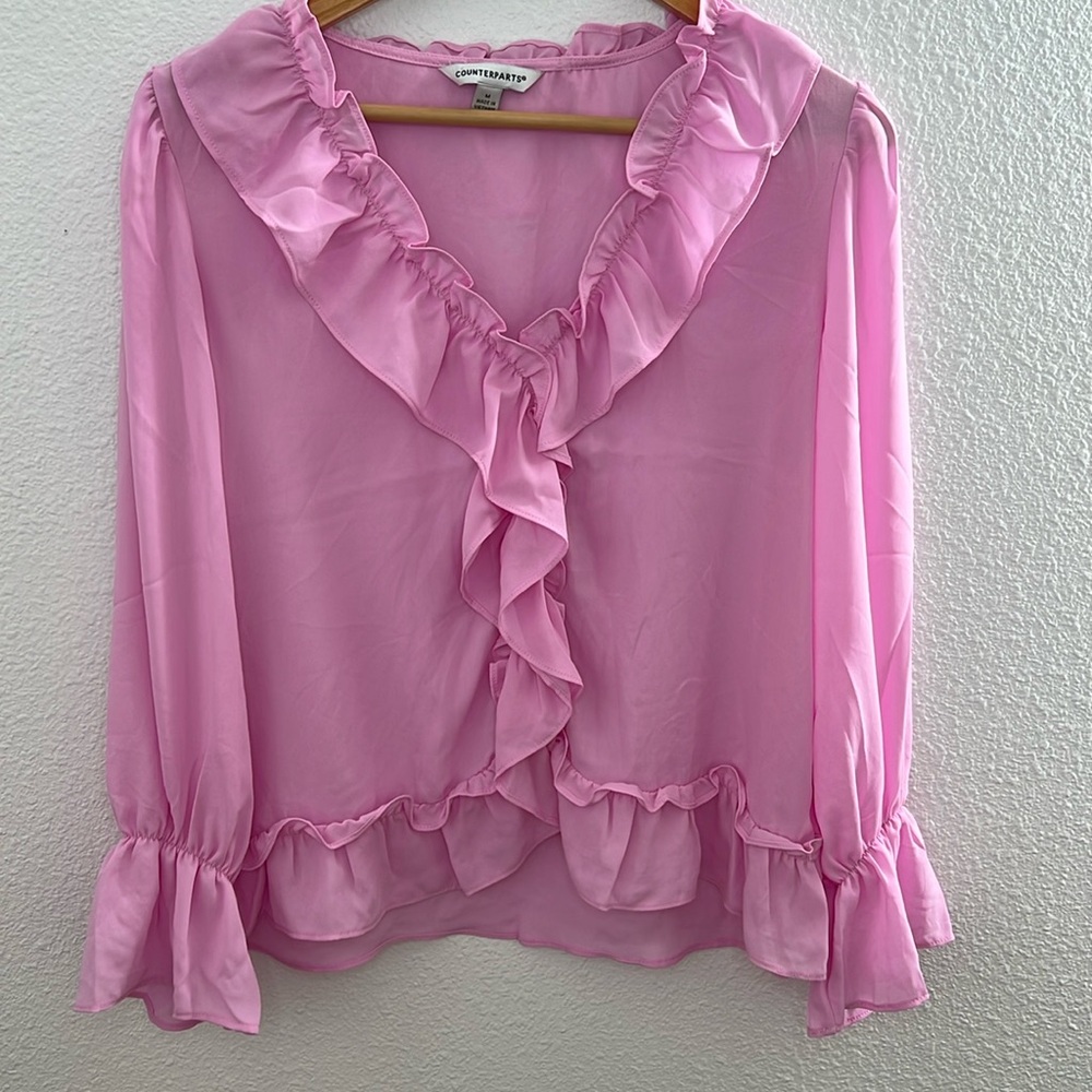 Counterparts Ruffle Top